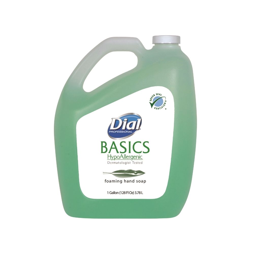 Dial® Basics Foaming Hand Soap, Honeysuckle, 1 Gallon